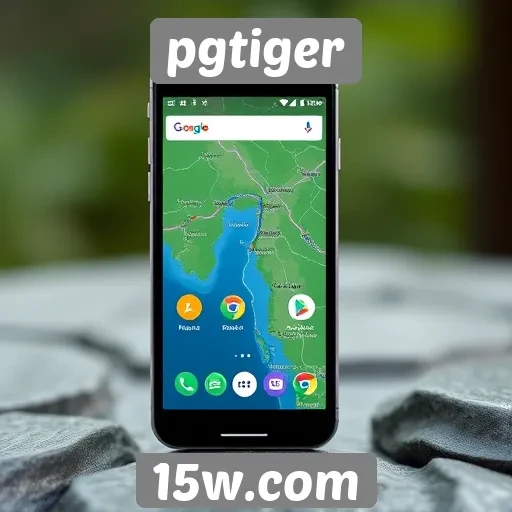 Facilidade de navegação no PGTiger em dispositivos móveis