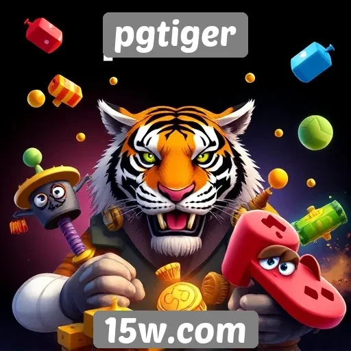 Variedade de jogos disponíveis no pgtiger